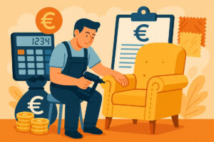 Verhoilun hinnoittelu: mitä verhoilutyö maksaa Suomessa?